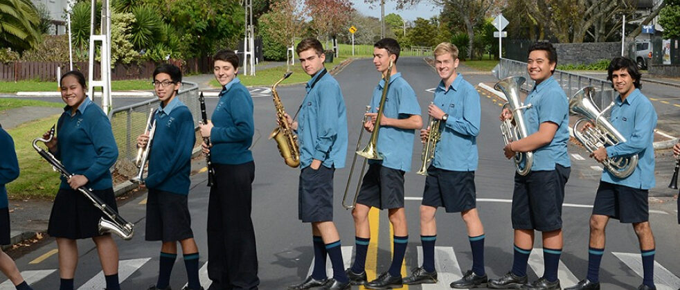 glendowie-collegeが並んでいる様子