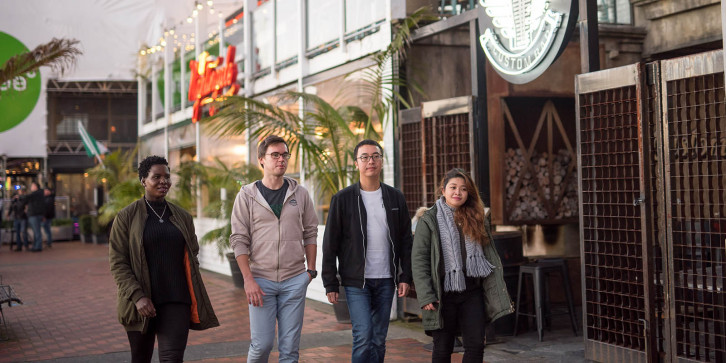 Otago Polytechnic (オタゴポリテクニック) の学生たち