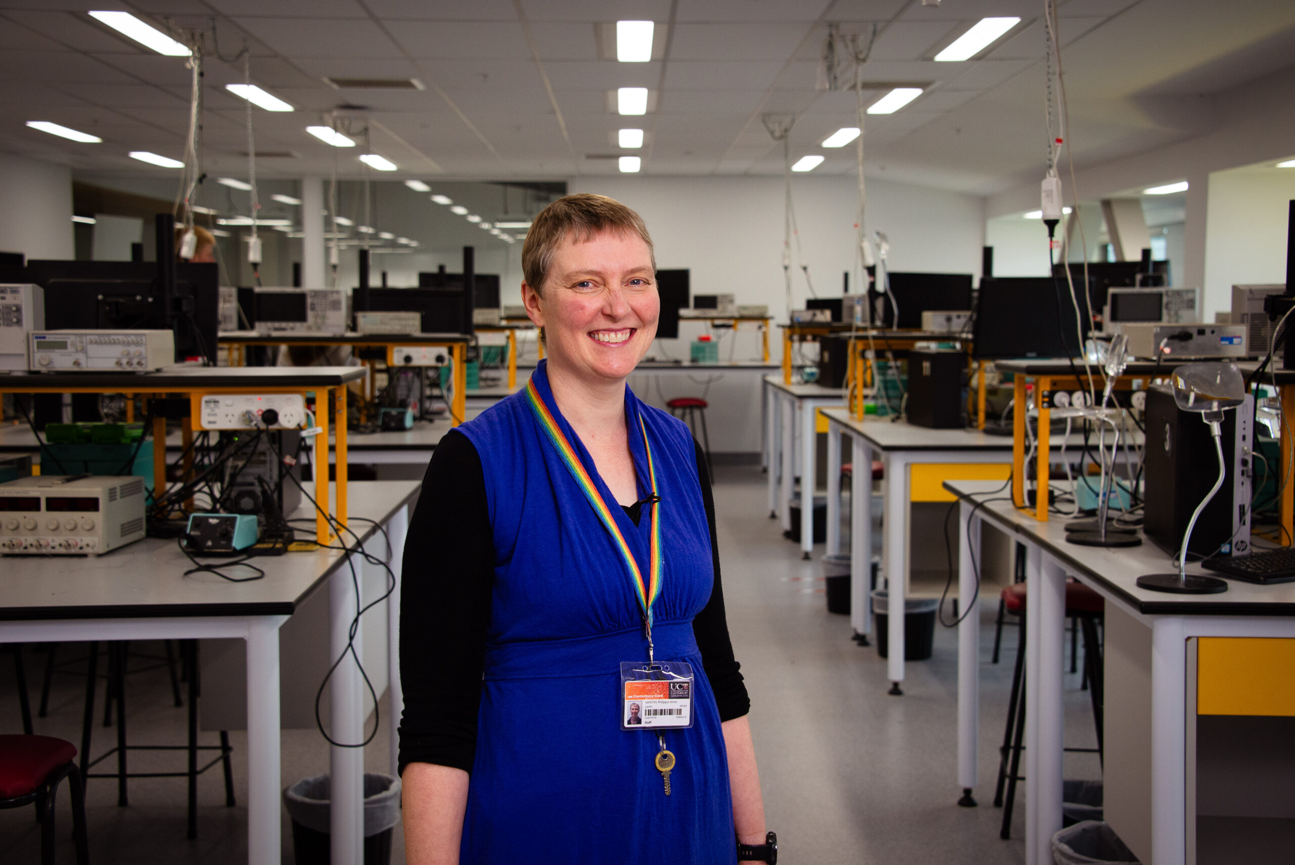 University of Canterbury (カンタベリー大学) のラボ