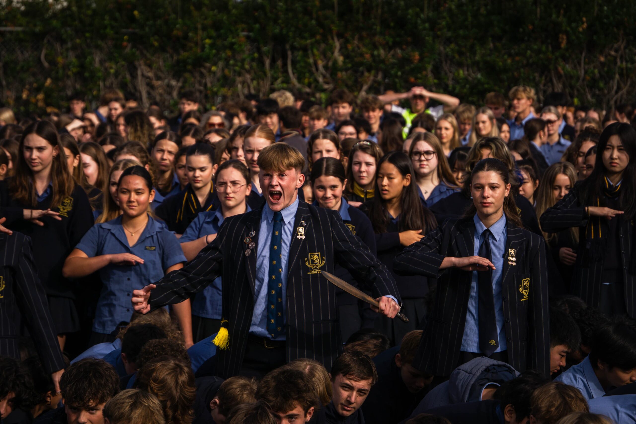 Takapuna Grammar School (タカプナグラマースクール) 生徒たち