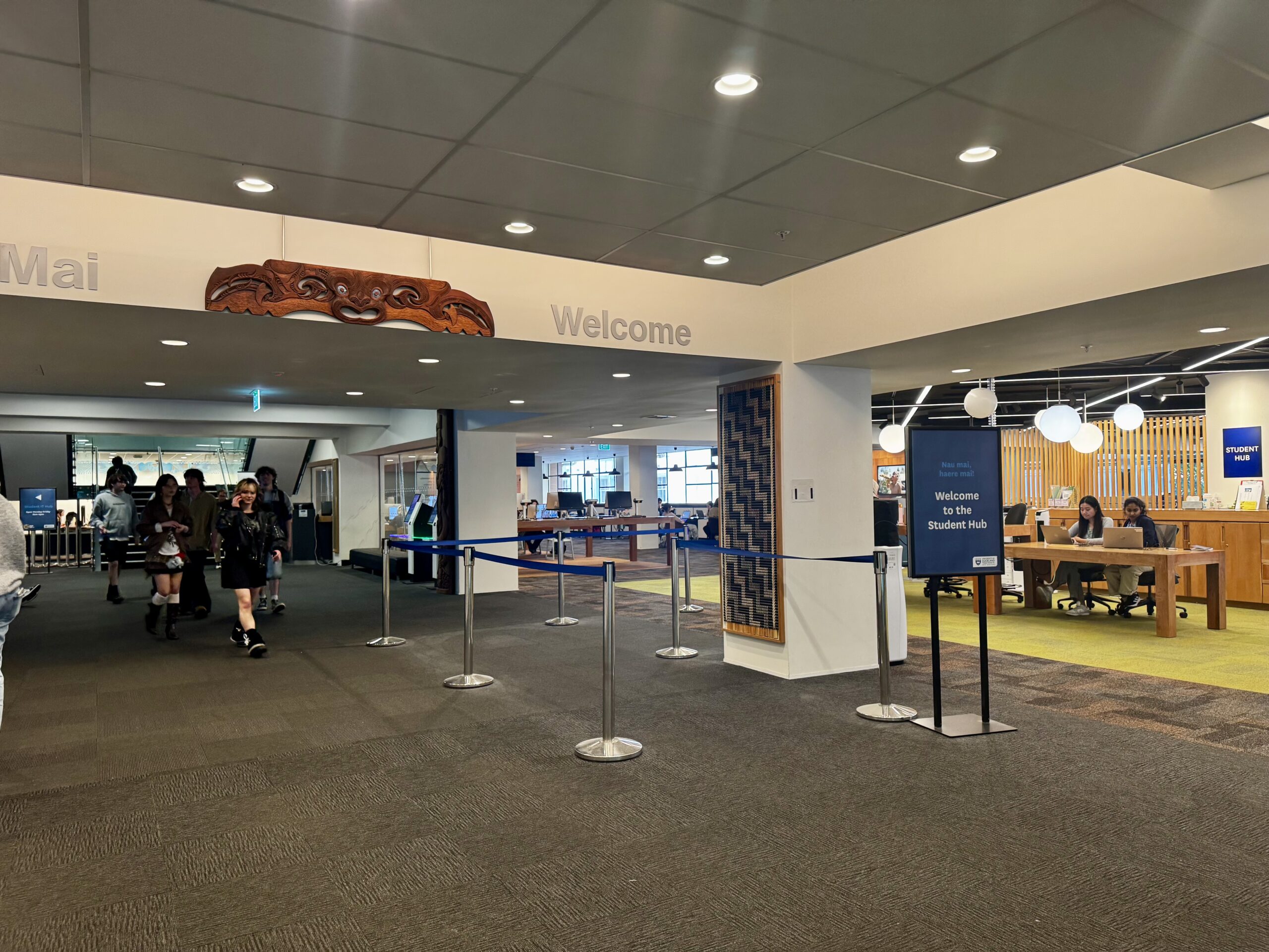 オークランド大学の室内