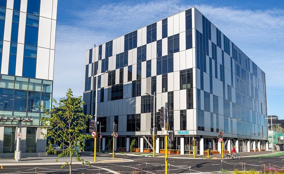 Ara Institute of Canterbury（アラ インスティテュート オブ カンタベリー） 外観