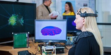 Auckland University of Technology (AUT) (オークランド工科大学) のラボ風景