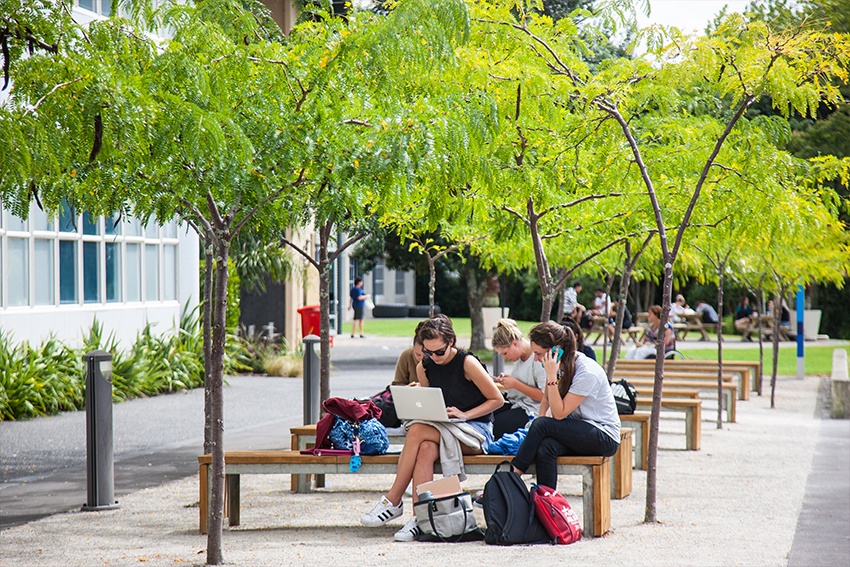 Auckland University of Technology (AUT) (オークランド工科大学) のノースキャンパス