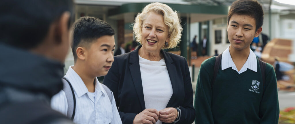 Lynfield College (リンフィールドカレッジ) の生徒たち