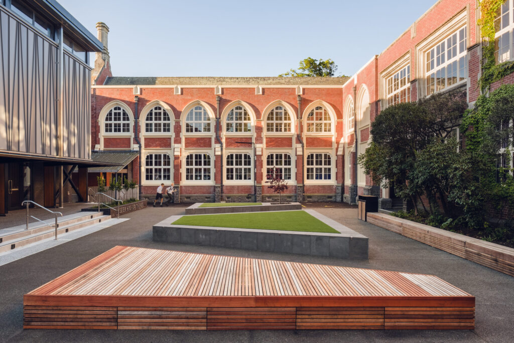 Christchurch Boys' High School（クライストチャーチボーイズハイスクール）外観