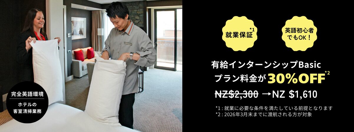 有給インターンシップbasic夏料金バナー