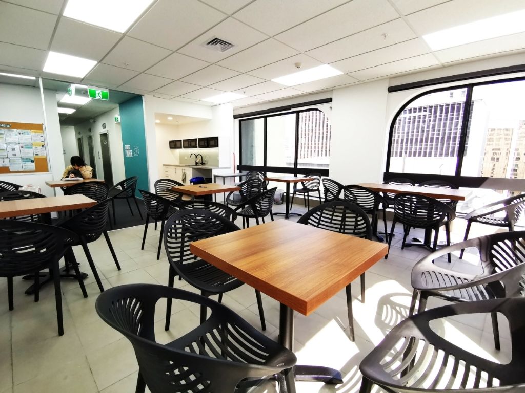 NZLC 校内ラウンジ