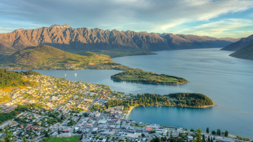 クイーンズタウンの街