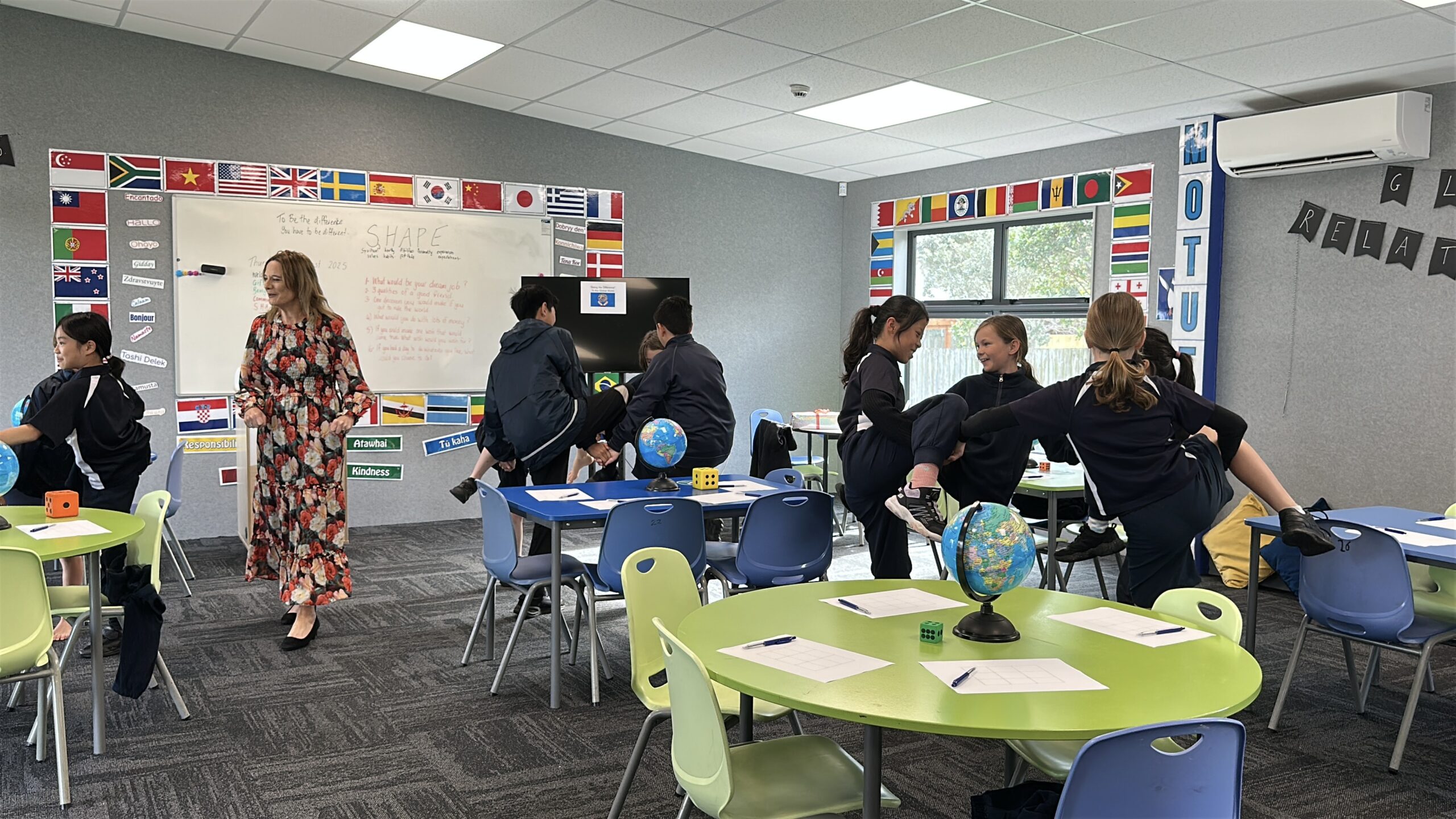 Gulf Harbour School (ガルフハーバー・スクール)の授業の様子