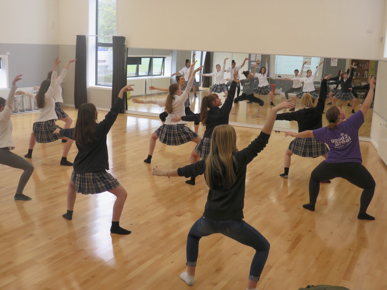 Kaiapoi High School（カイアポイ ハイスクール）のダンスレッスン
