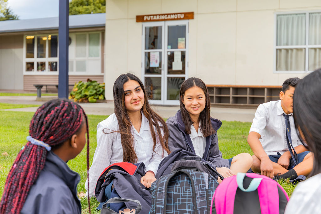 Riccarton High Schoolの丸くなる生徒