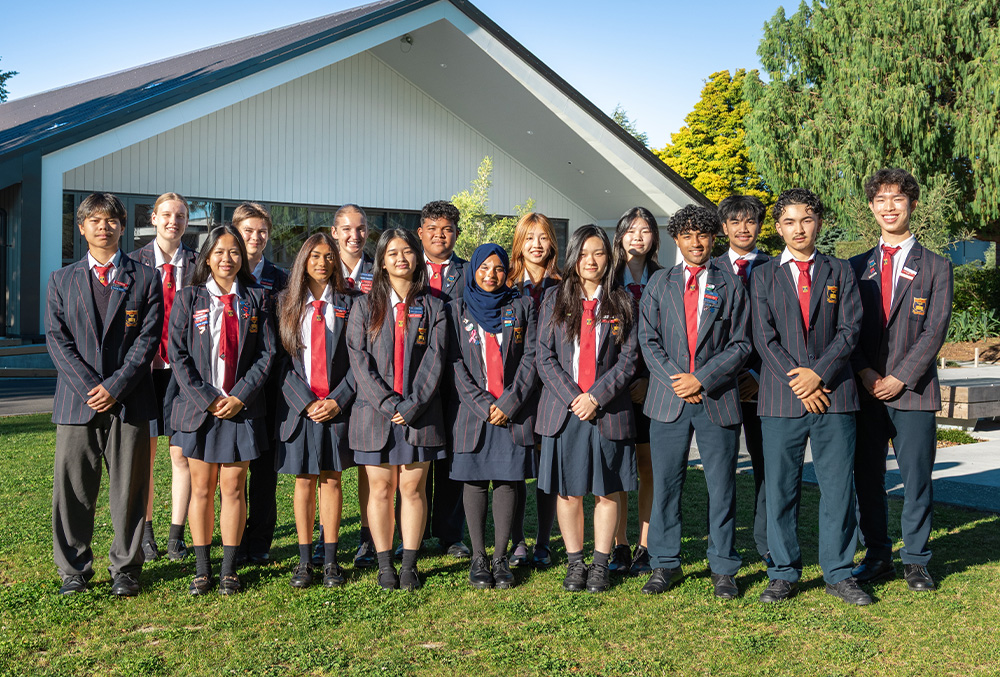 Riccarton High Schoolの生徒集合写真