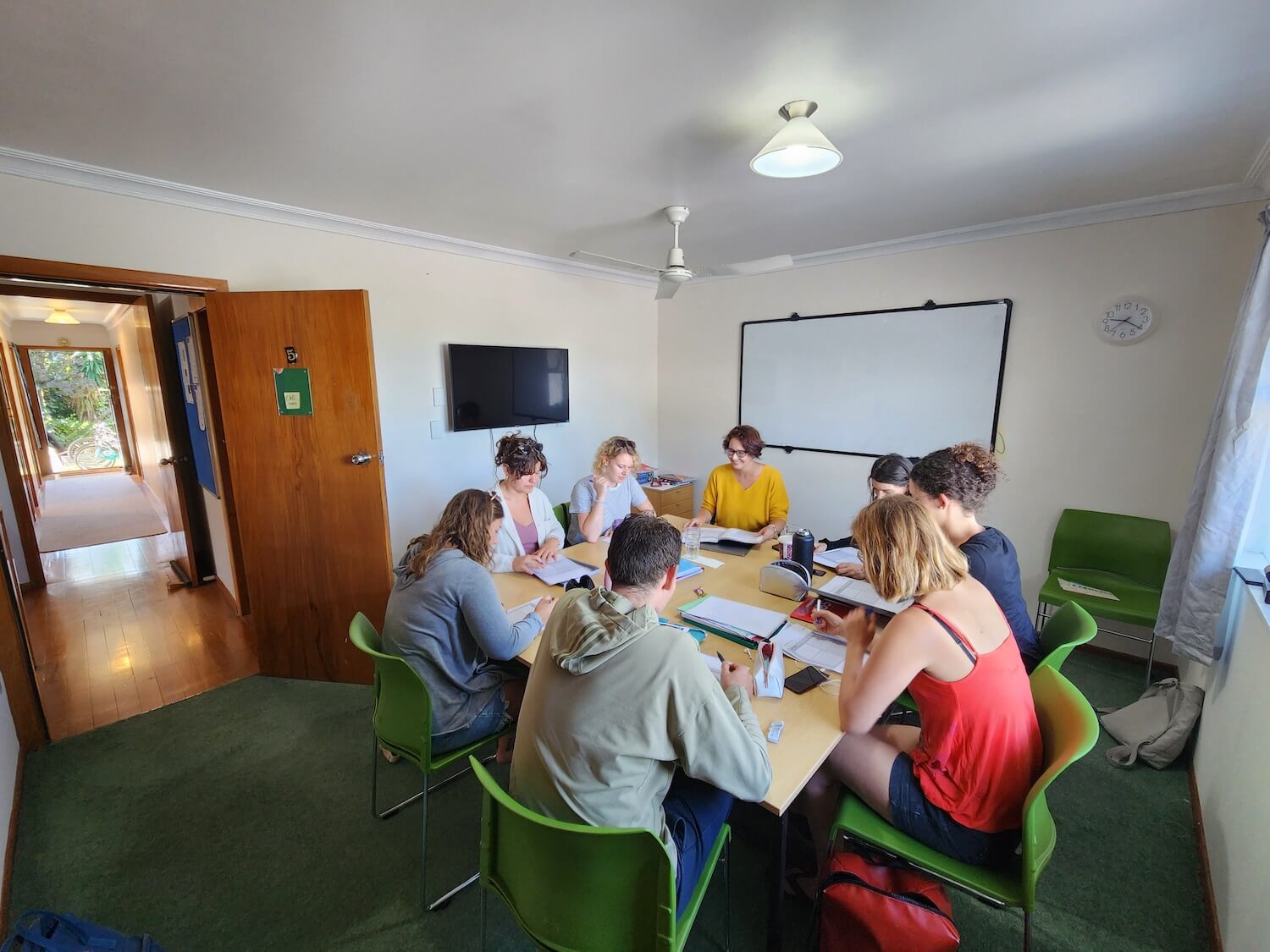 Mount Maunganui Language Centre 授業風景・教室の様子
