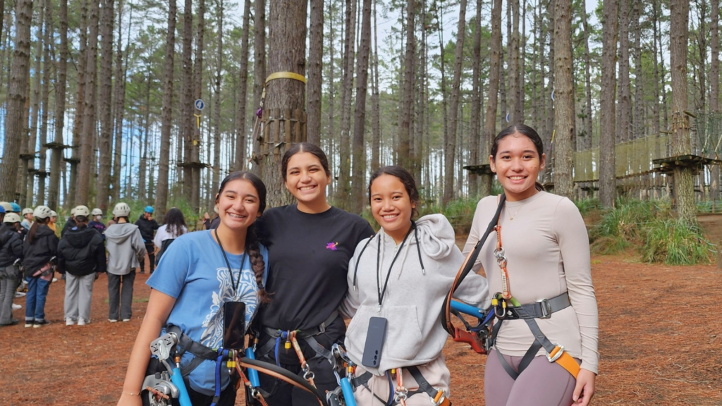 ニュージーランドのアクティビティの様子